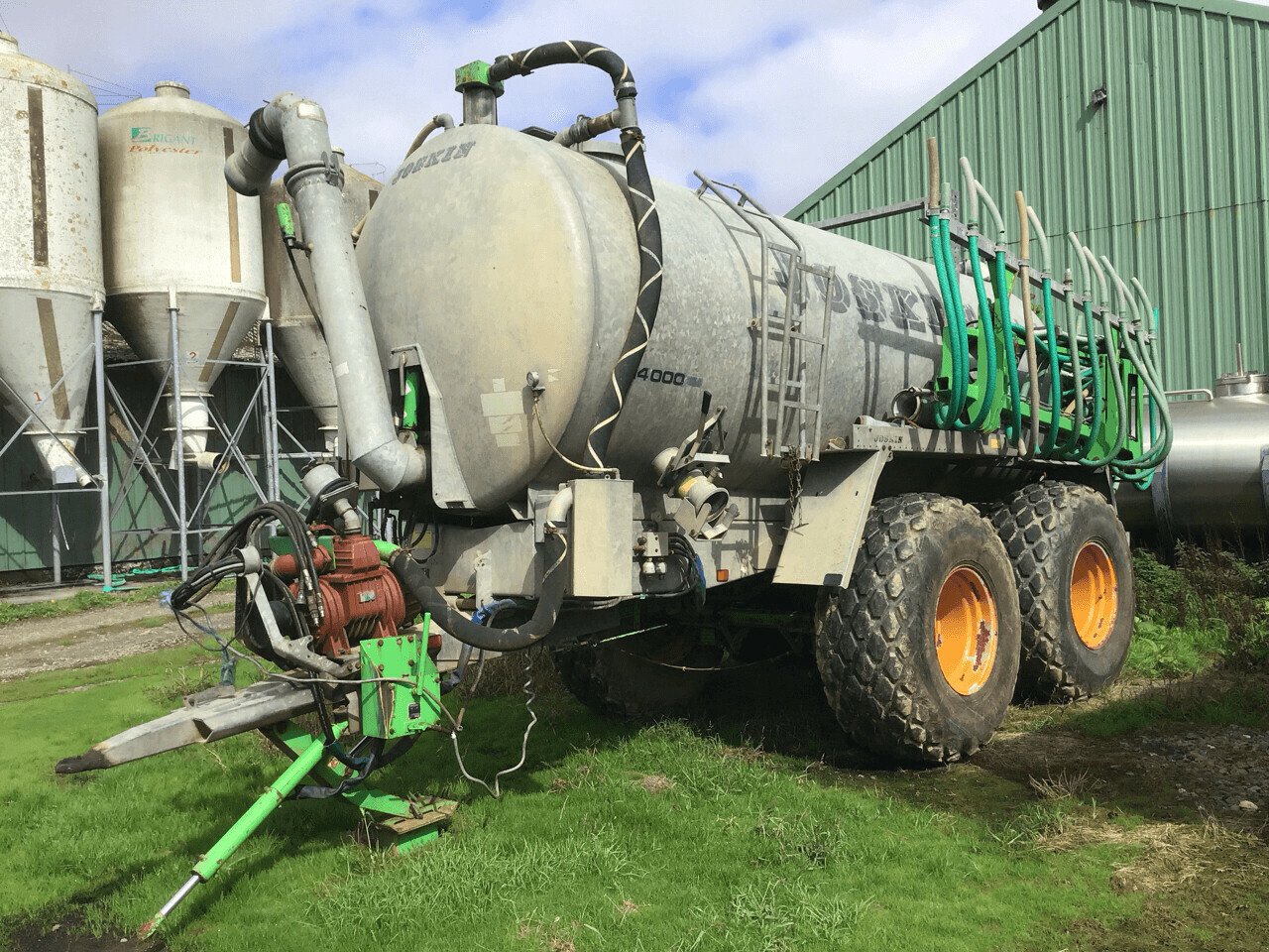 Ladewagen typu Joskin TONNE A LISIER 14000L TS, Gebrauchtmaschine w PLOUIGNEAU (Zdjęcie 1)