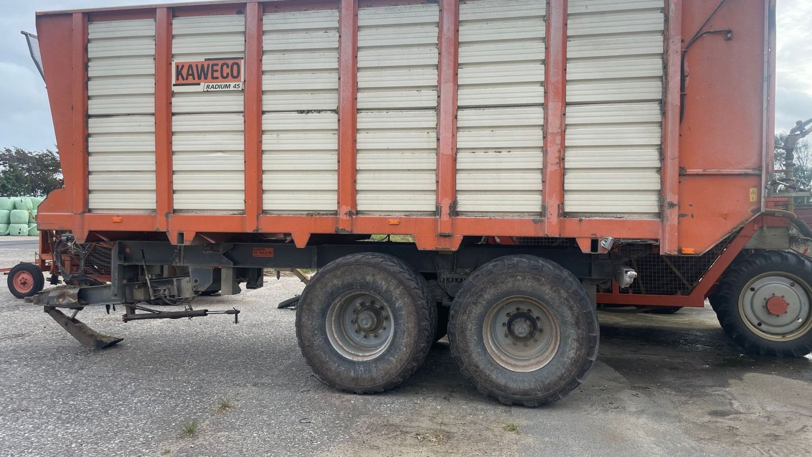 Ladewagen of the type Kaweco Radium 45 Bundkædevogn, Gebrauchtmaschine in Aulum (Picture 1)