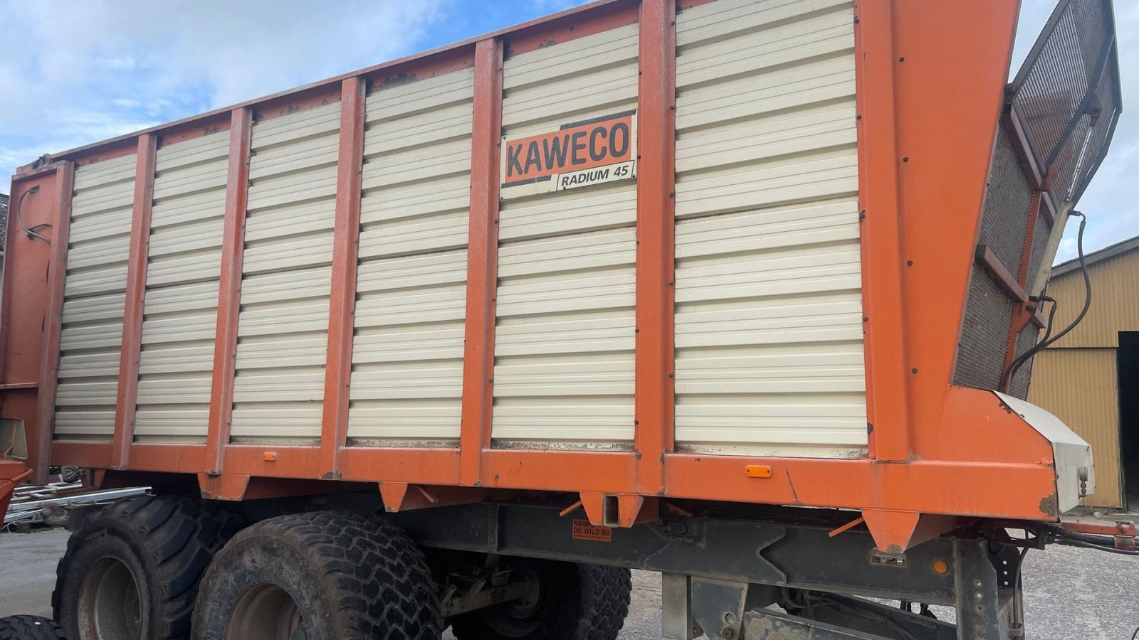 Ladewagen of the type Kaweco Radium 45 Bundkædevogn, Gebrauchtmaschine in Aulum (Picture 2)