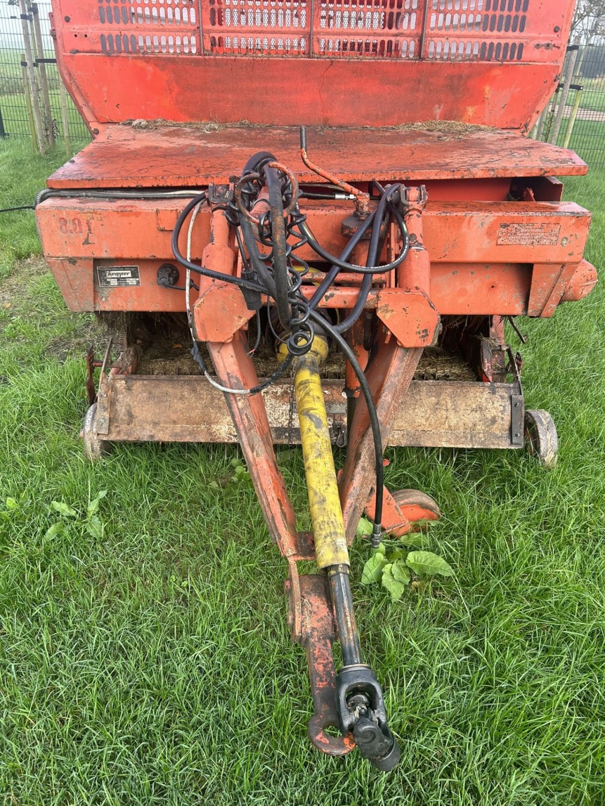 Ladewagen Türe ait Kemper Euro s 815, Gebrauchtmaschine içinde Westwoud (resim 3)