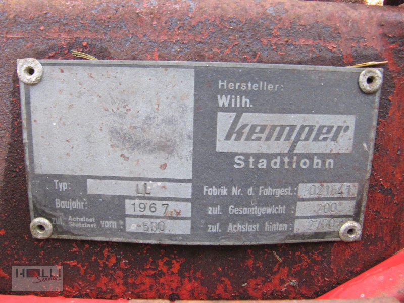 Ladewagen des Typs Kemper IDEAL-L, Gebrauchtmaschine in Niederneukirchen (Bild 1)