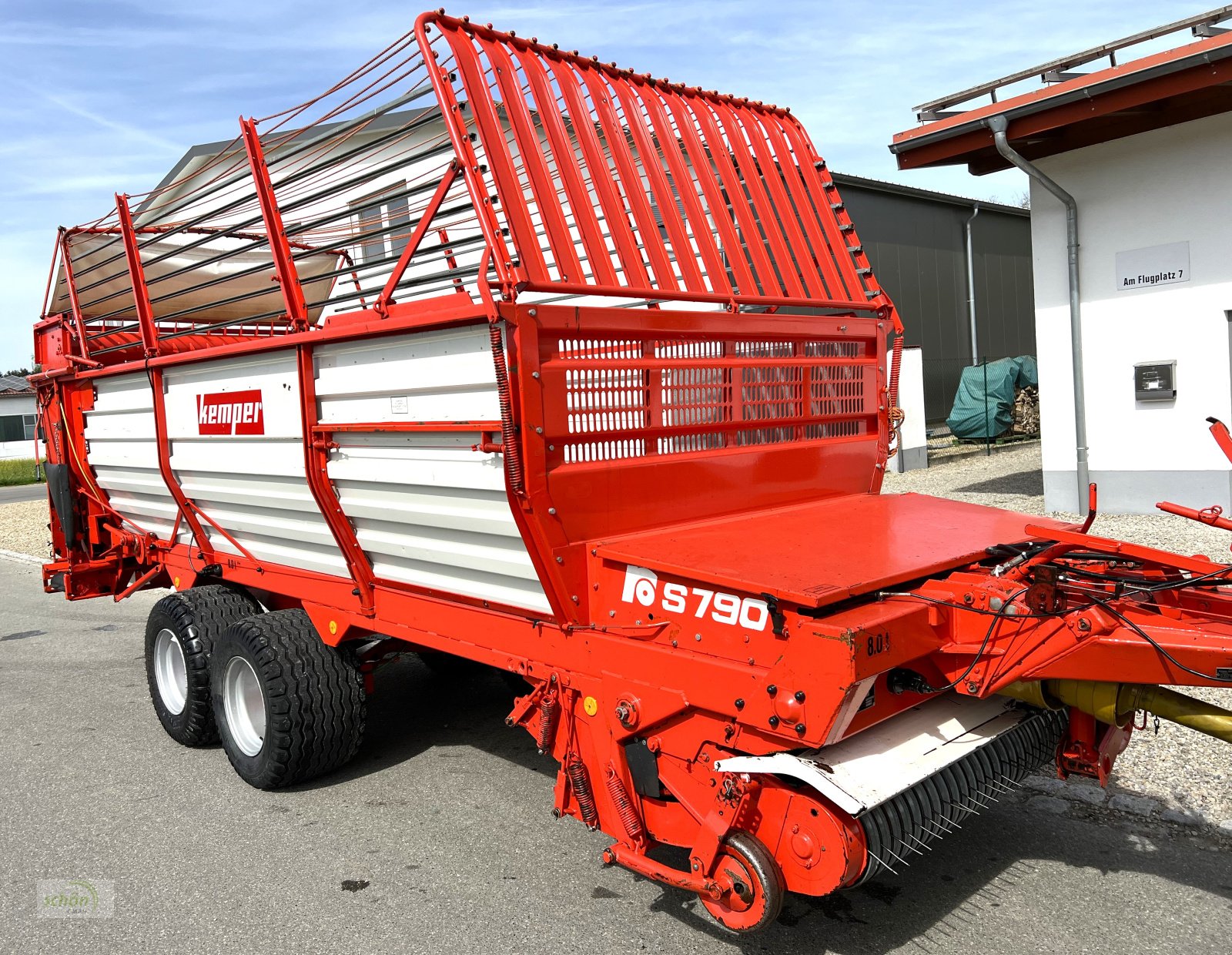 Ladewagen del tipo Kemper RO-S 790 im Topzustand - mit Querförderband und 19-er Breitreifen, Gebrauchtmaschine In Burgrieden (Immagine 15)