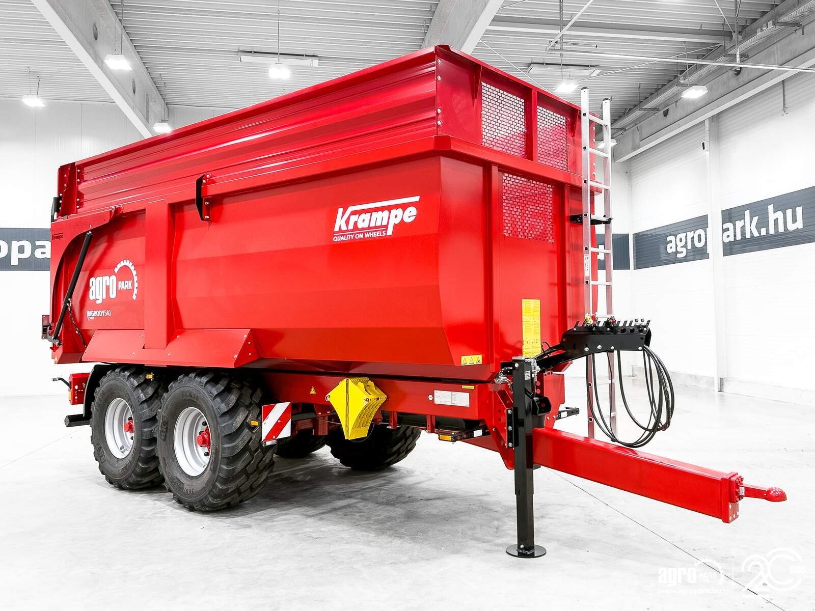 Ladewagen typu Krampe Big Body 540 Carrier (BB 540) 14,8 tons capacity, 26 m3, 60 cm extension, Made in Germany, premium trailer, Gebrauchtmaschine v Csengele (Obrázek 2)