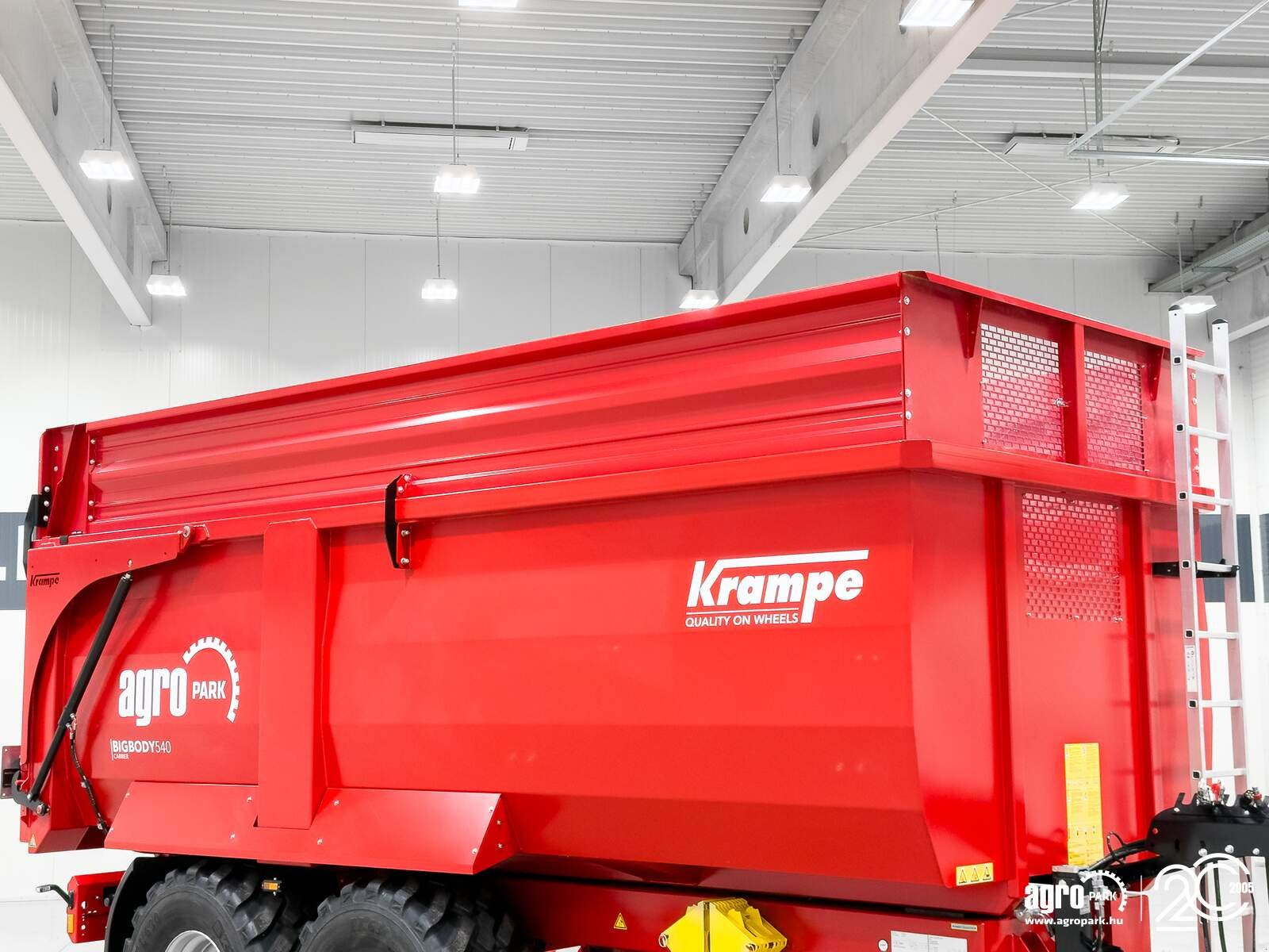 Ladewagen typu Krampe Big Body 540 Carrier (BB 540) 14,8 tons capacity, 26 m3, 60 cm extension, Made in Germany, premium trailer, Gebrauchtmaschine v Csengele (Obrázok 18)