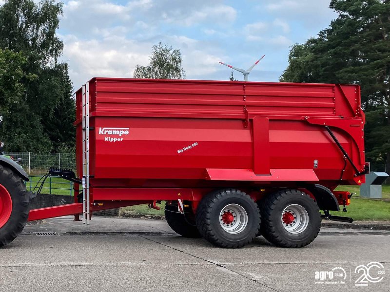 Ladewagen типа Krampe Big Body 650 (BB 650) 21 tons capacity, 30,5 m3, 60 cm extension, Made in Germany, premium trailer, Gebrauchtmaschine в Csengele (Фотография 1)