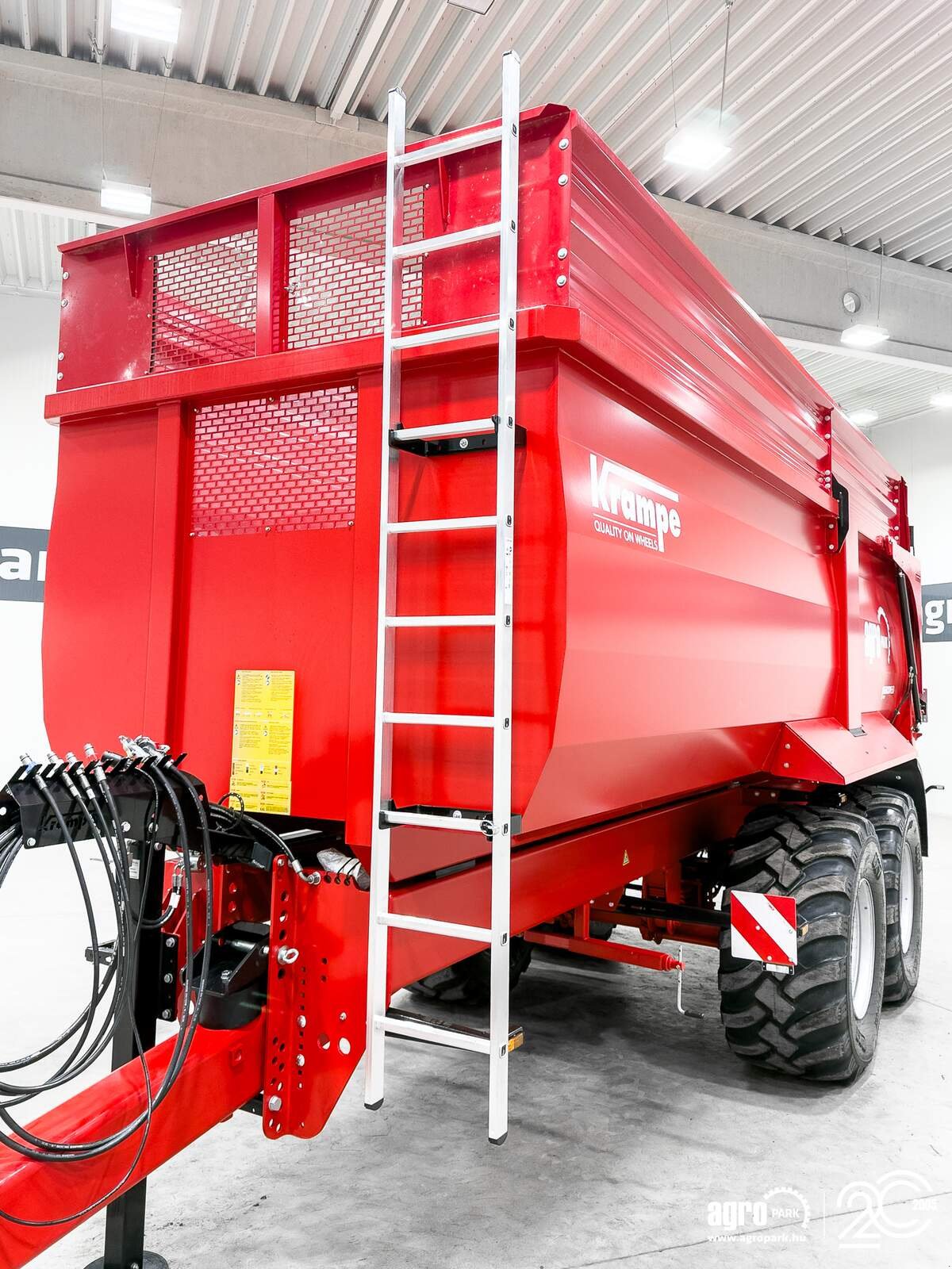 Ladewagen типа Krampe Big Body 650 (BB 650) 21 tons capacity, 30,5 m3, 60 cm extension, Made in Germany, premium trailer, Gebrauchtmaschine в Csengele (Фотография 16)