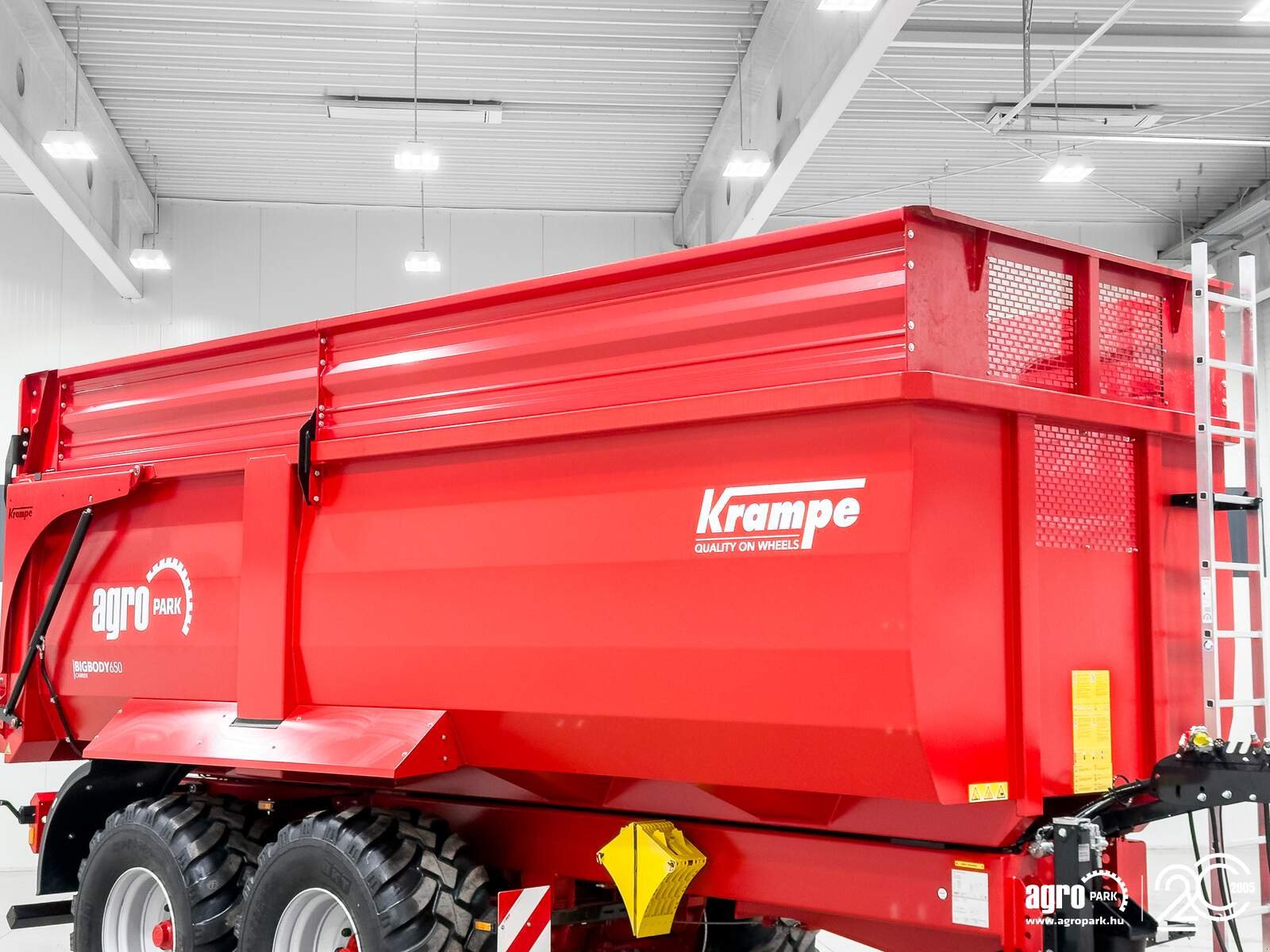 Ladewagen типа Krampe Big Body 650 (BB 650) 21 tons capacity, 30,5 m3, 60 cm extension, Made in Germany, premium trailer, Gebrauchtmaschine в Csengele (Фотография 18)