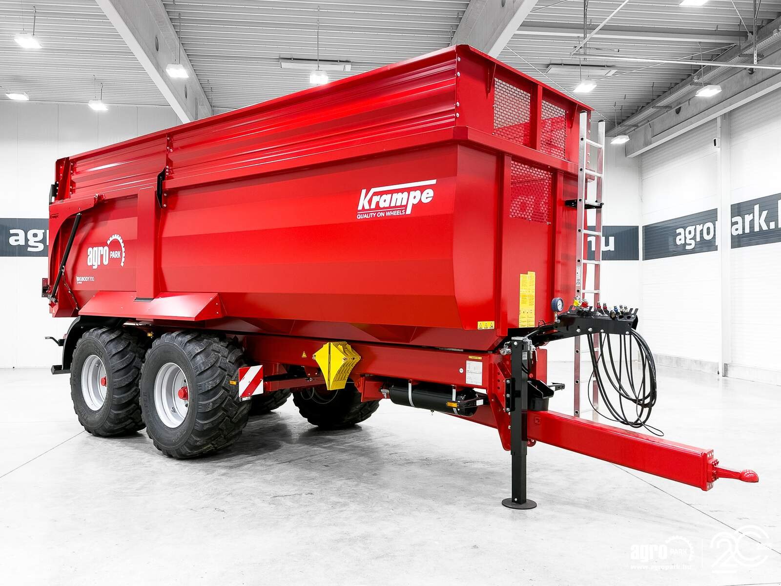 Ladewagen typu Krampe Big Body 700 Carrier (BB 700) 22 tons capacity, 32,8 m3, 60 cm extension, Made in Germany, premium trailer, Gebrauchtmaschine v Csengele (Obrázek 2)