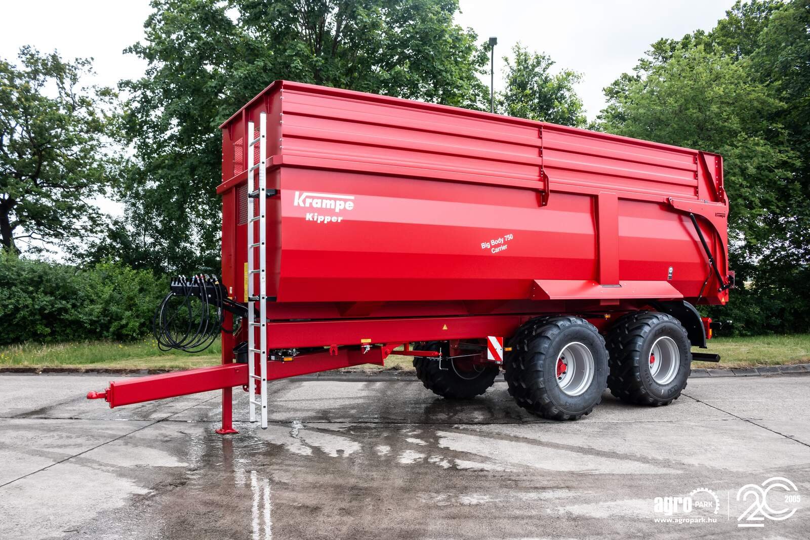 Ladewagen typu Krampe Big Body 750 Carrier (BB 750) 22 tons capacity, 35,2 m3, 60 cm extension, Made in Germany, premium trailer, Gebrauchtmaschine v Csengele (Obrázek 1)