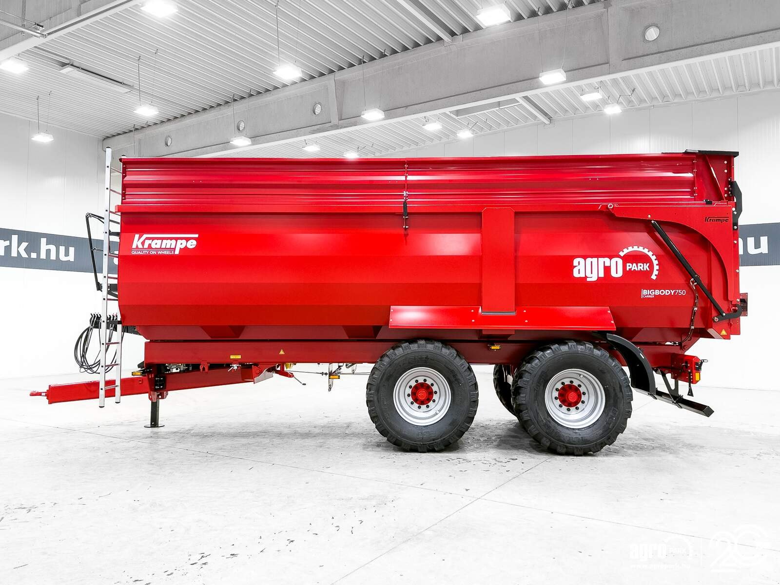 Ladewagen a típus Krampe Big Body 750 Carrier (BB 750) 22 tons capacity, 35,2 m3, 60 cm extension, Made in Germany, premium trailer, Gebrauchtmaschine ekkor: Csengele (Kép 5)