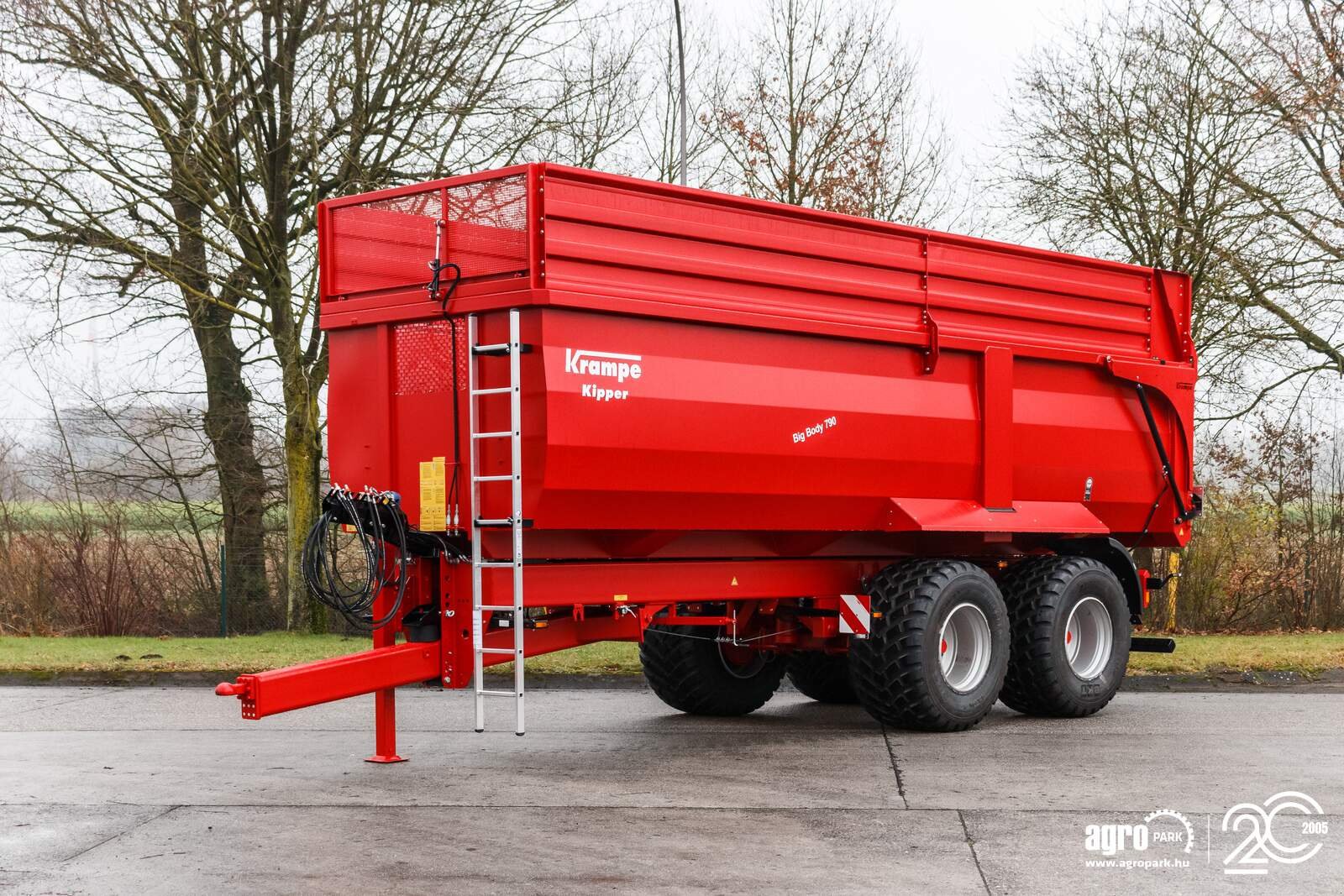 Ladewagen typu Krampe Big Body 790 Carrier (BB 790) 22 tonna teherbírás, 37,5 m3, 60 cm extension, Made in Germany, premium trailer, Gebrauchtmaschine v Csengele (Obrázek 1)