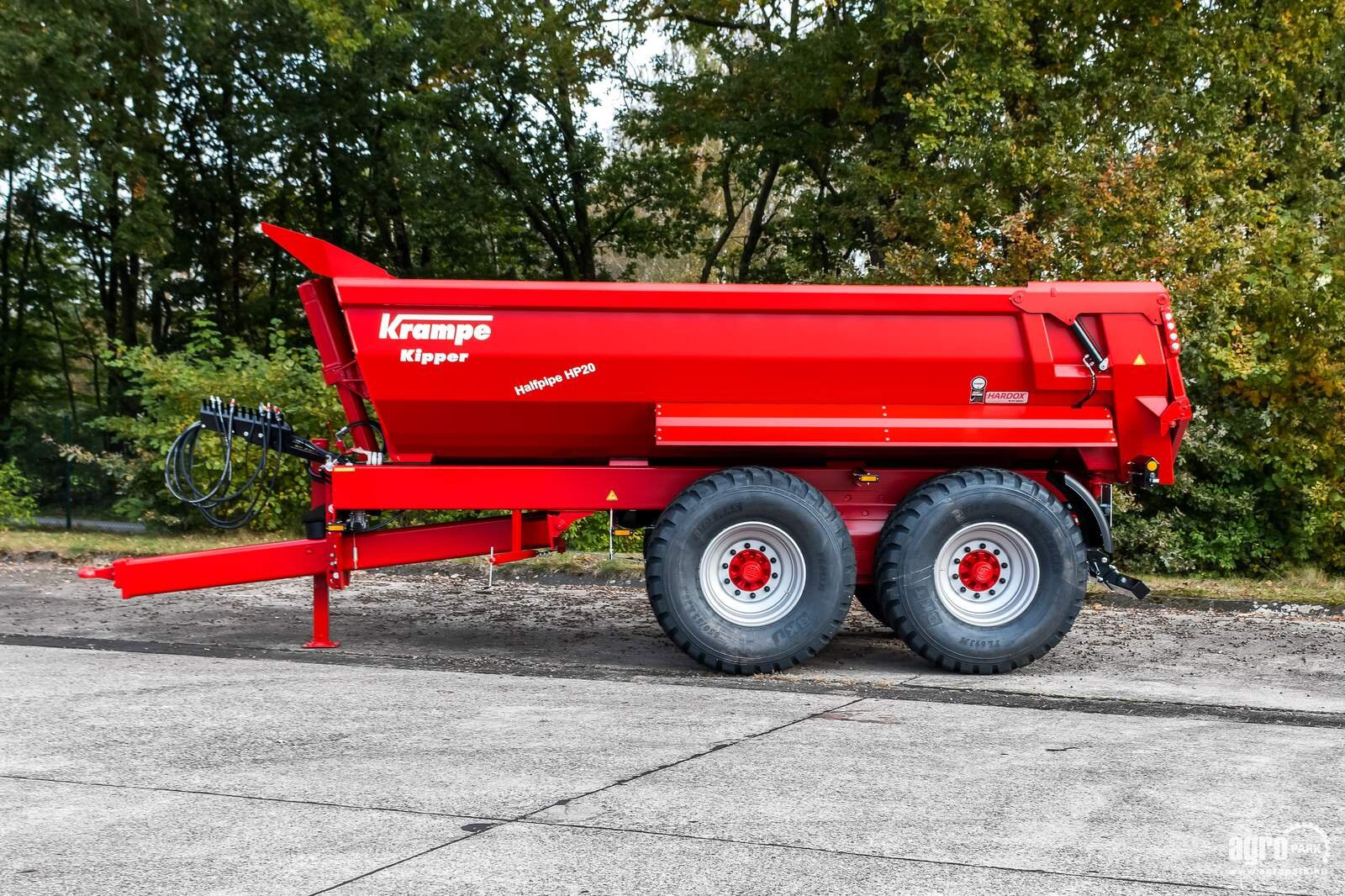 Ladewagen typu Krampe Halfpipe HP20 Carrier 25 tons capacity, 12,1 m3, Hardox panels, Made in Germany trailer, Gebrauchtmaschine v Csengele (Obrázek 1)