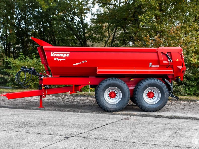 Ladewagen типа Krampe Halfpipe HP20 Carrier 25 tons capacity, 12,1 m3, Hardox panels, Made in Germany trailer, Gebrauchtmaschine в Csengele (Фотография 1)