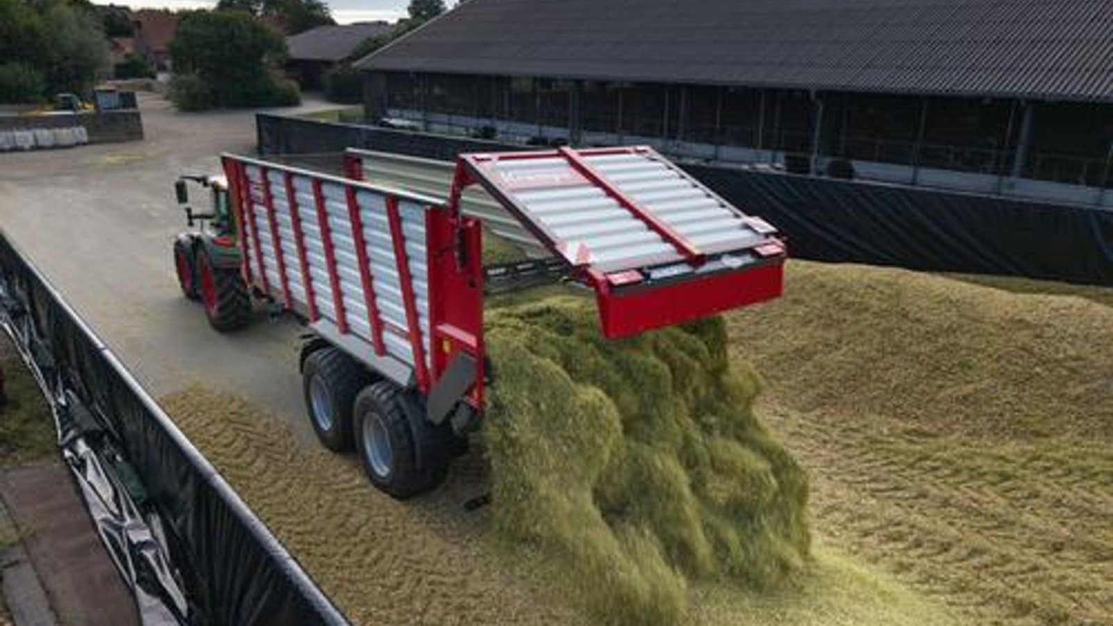 Ladewagen of the type Krampe Radium 830 Bundkædevogn, Gebrauchtmaschine in Løgstør (Picture 8)