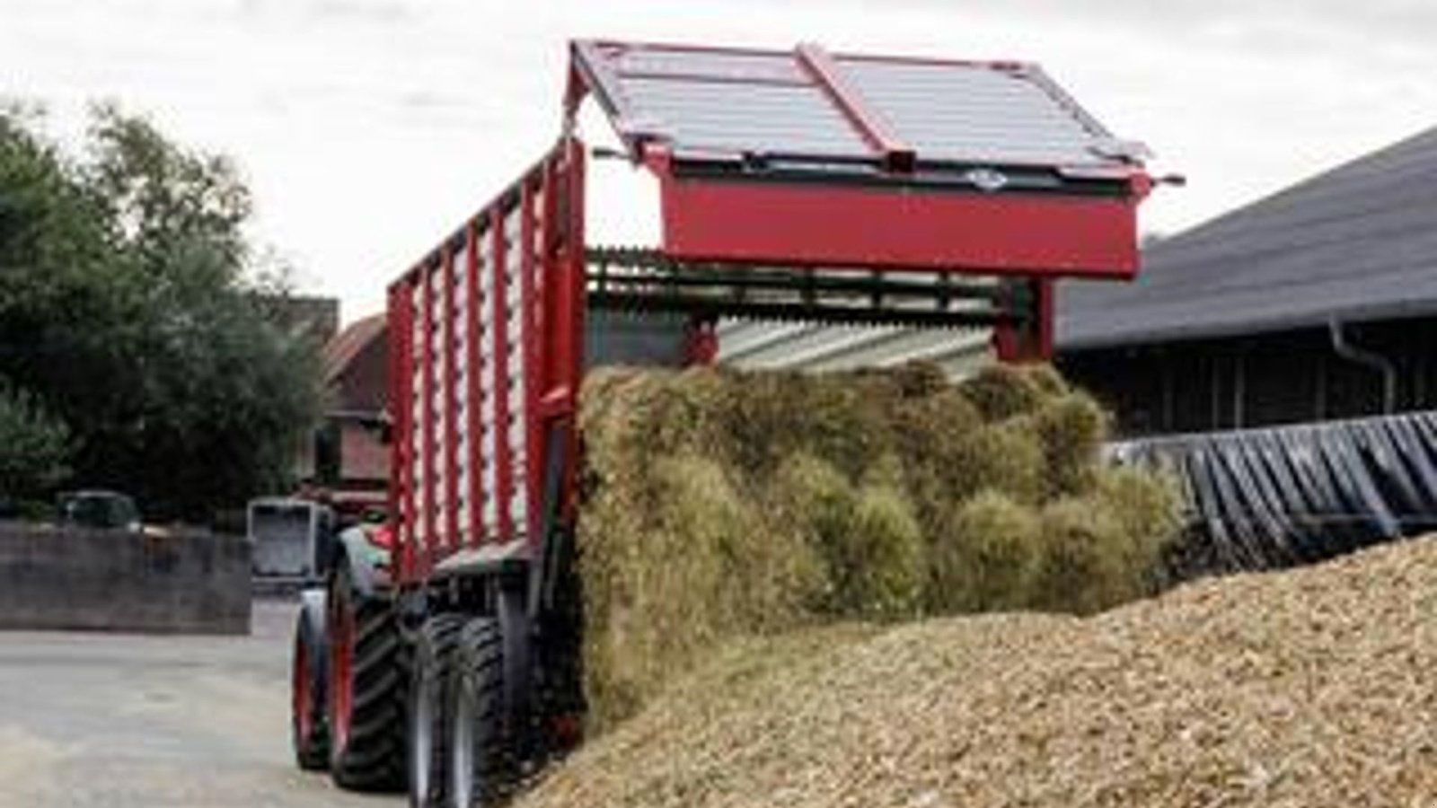Ladewagen of the type Krampe Radium 830 Bundkædevogn, Gebrauchtmaschine in Løgstør (Picture 1)