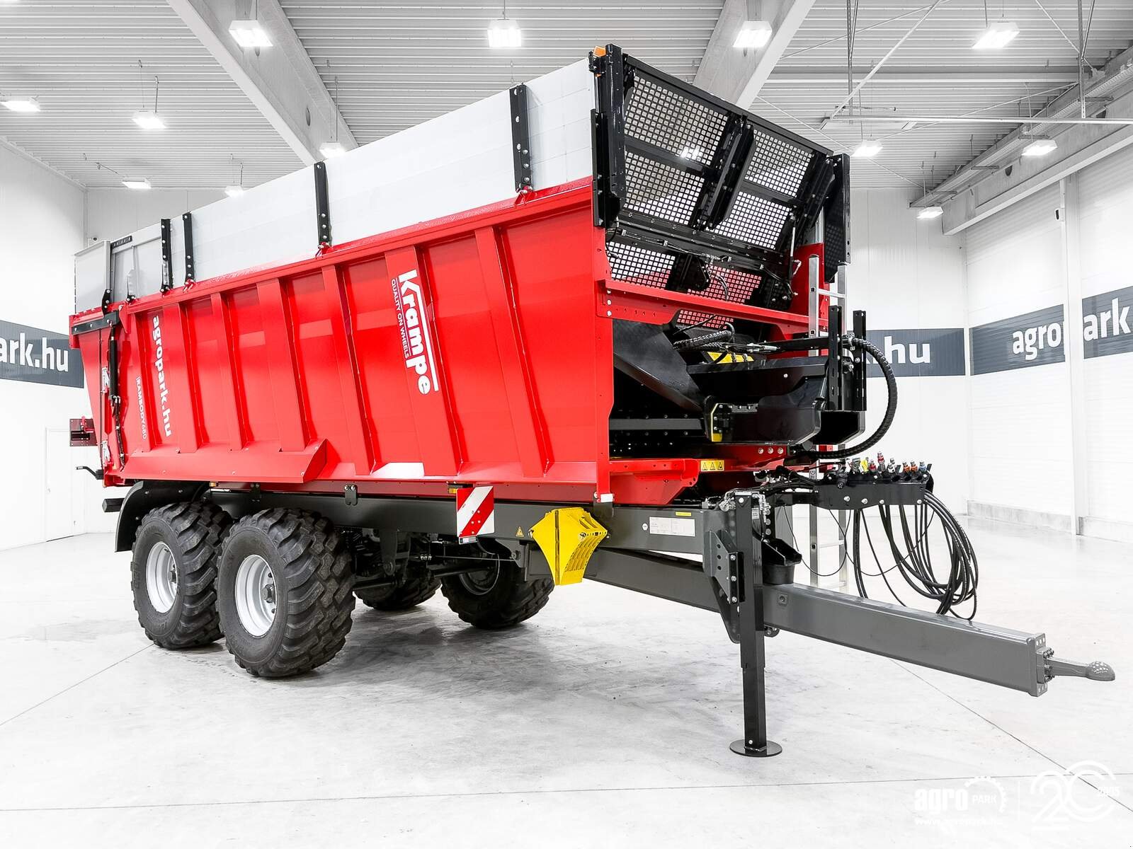 Ladewagen tipa Krampe Rambody 680 (AS 680) 20 ton capacity premium push off trailer, 32 m3, Made in Germany, Gebrauchtmaschine u Csengele (Slika 2)