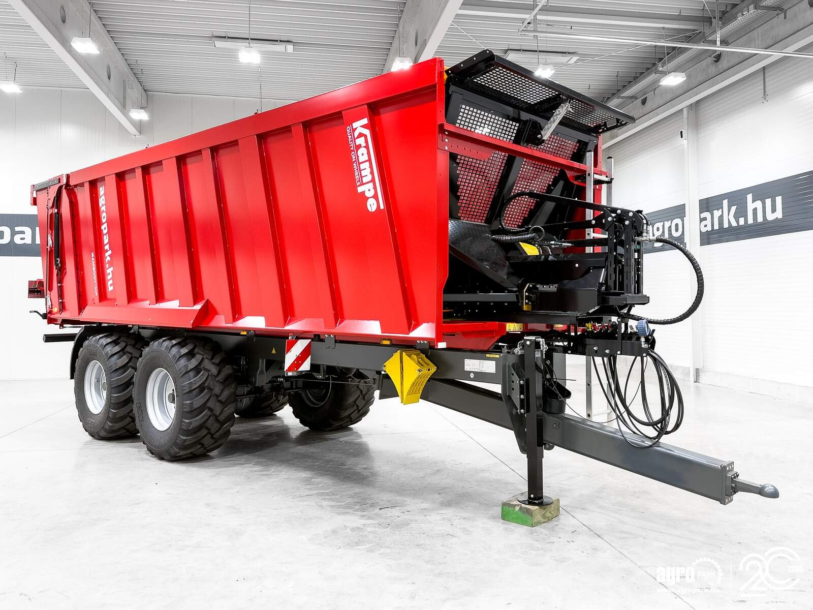 Ladewagen typu Krampe Rambody 750 (AS 750) 22 ton push off trailer, 38,6 m3, air brake, LED, 40 km/h, air suspension, Gebrauchtmaschine v Csengele (Obrázek 2)
