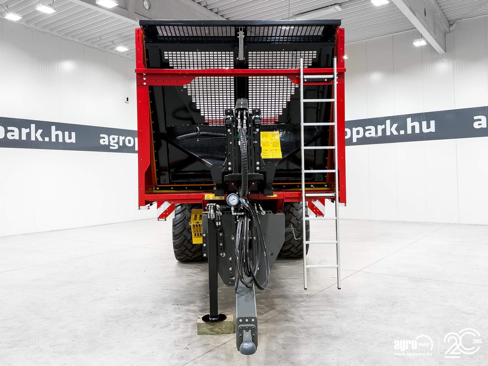 Ladewagen typu Krampe Rambody 750 (AS 750) 22 ton push off trailer, 38,6 m3, air brake, LED, 40 km/h, air suspension, Gebrauchtmaschine v Csengele (Obrázek 5)