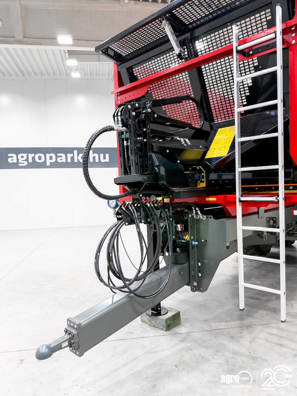 Ladewagen typu Krampe Rambody 750 (AS 750) 22 ton push off trailer, 38,6 m3, air brake, LED, 40 km/h, air suspension, Gebrauchtmaschine v Csengele (Obrázek 10)