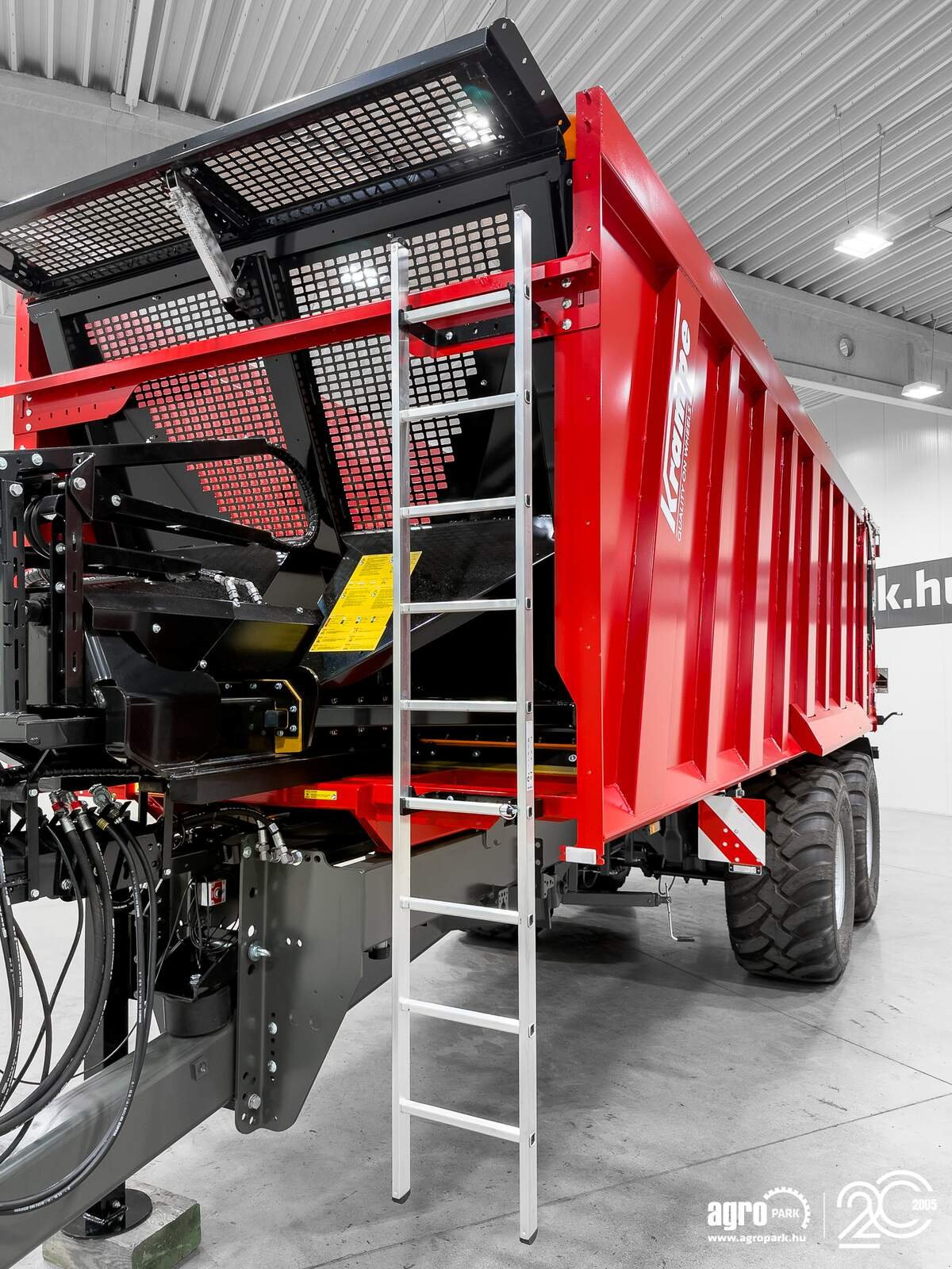 Ladewagen typu Krampe Rambody 750 (AS 750) 22 ton push off trailer, 38,6 m3, air brake, LED, 40 km/h, air suspension, Gebrauchtmaschine v Csengele (Obrázek 26)