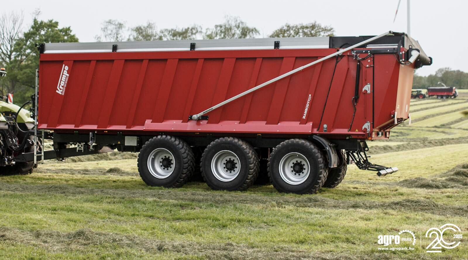 Ladewagen typu Krampe Rambody 900 (AS 900) 28 ton capacity push off trailer, hydr. tailgate, 45,3 m3, air brake, air suspension, Gebrauchtmaschine v Csengele (Obrázek 1)