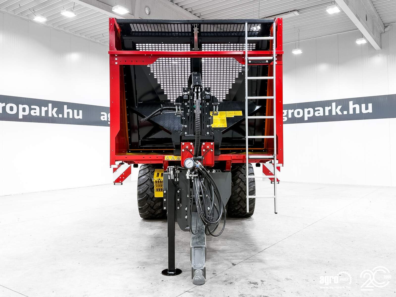 Ladewagen del tipo Krampe Rambody 900 (AS 900) 28 ton capacity push off trailer, hydr. tailgate, 45,3 m3, air brake, air suspension, Gebrauchtmaschine In Csengele (Immagine 7)