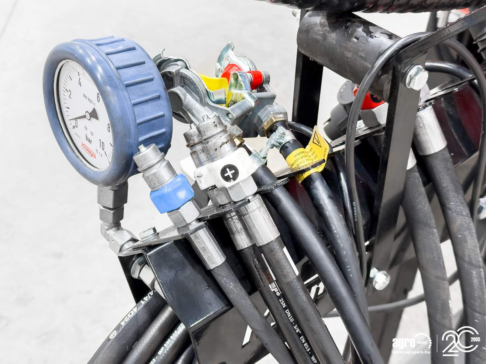 Ladewagen del tipo Krampe Rambody 900 (AS 900) 28 ton capacity push off trailer, hydr. tailgate, 45,3 m3, air brake, air suspension, Gebrauchtmaschine In Csengele (Immagine 16)