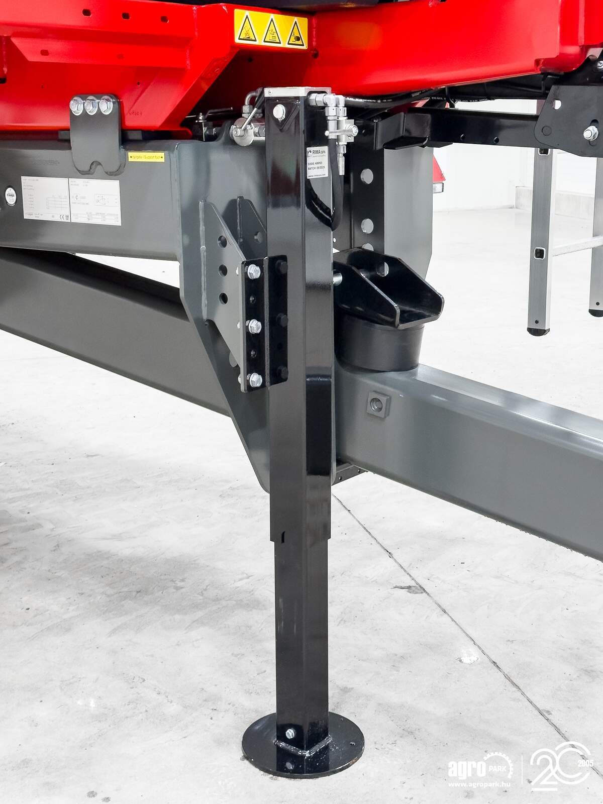 Ladewagen del tipo Krampe Rambody 900 (AS 900) 28 ton capacity push off trailer, hydr. tailgate, 45,3 m3, air brake, air suspension, Gebrauchtmaschine In Csengele (Immagine 19)