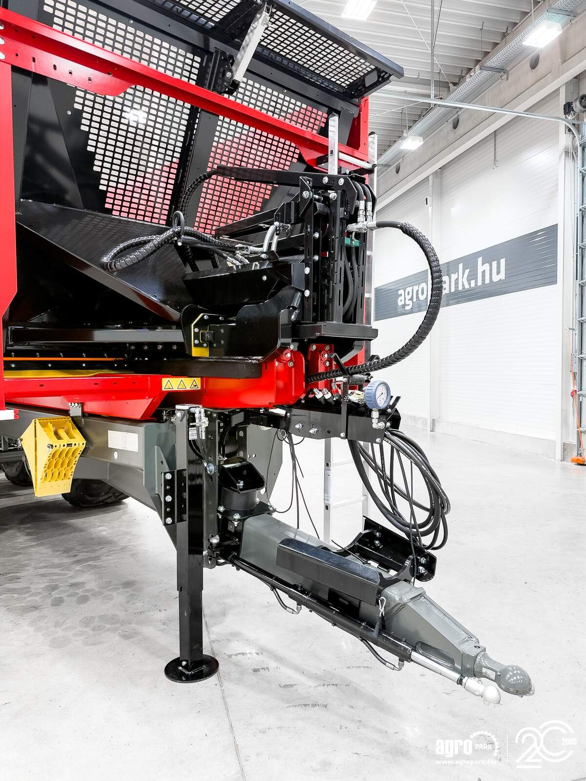 Ladewagen des Typs Krampe Rambody 900 (AS 900) 28 ton, push off trailer, hydraulic tailgate, 45,3 m3, LED, air suspension, Gebrauchtmaschine in Csengele (Bild 11)