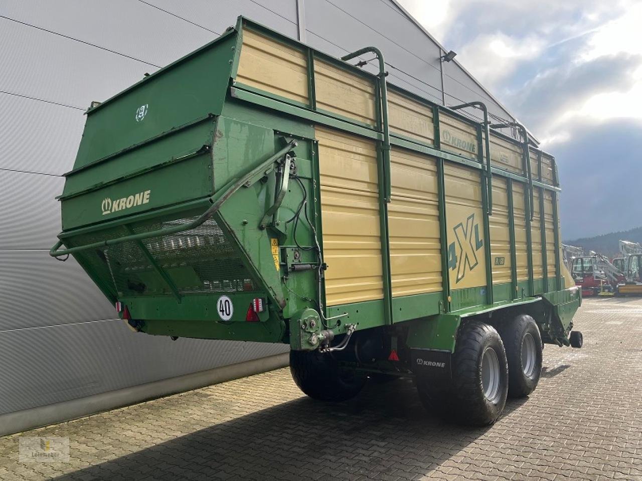 Ladewagen of the type Krone 4 XL GD, Gebrauchtmaschine in Neuhof - Dorfborn (Picture 3)