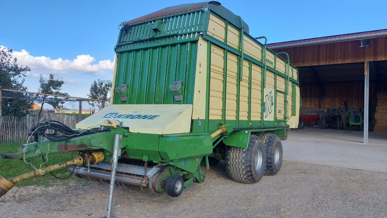 Ladewagen типа Krone 4 XL R/GD, Gebrauchtmaschine в Schnaitsee  (Фотография 1)