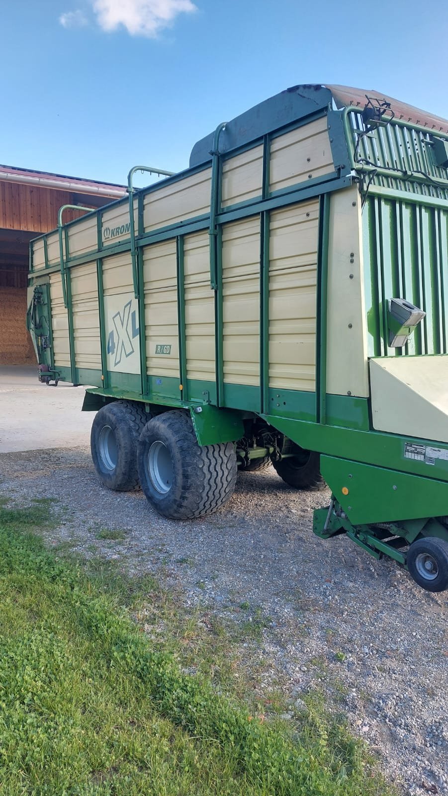 Ladewagen типа Krone 4 XL R/GD, Gebrauchtmaschine в Schnaitsee  (Фотография 2)