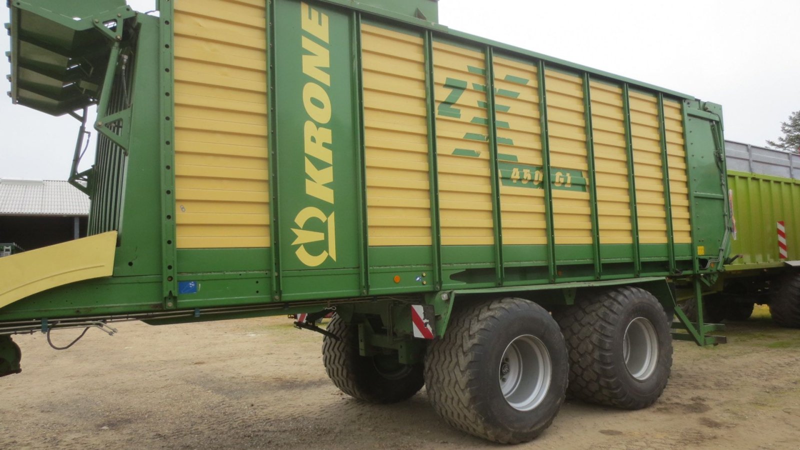Ladewagen Türe ait Krone 450, Gebrauchtmaschine içinde Nørre Nebel (resim 1)