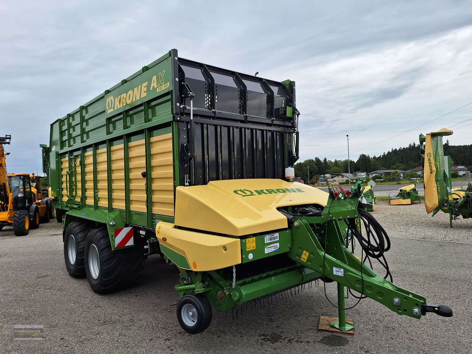 Ladewagen of the type Krone AX 280 D HD, Neumaschine in Gampern (Picture 5)