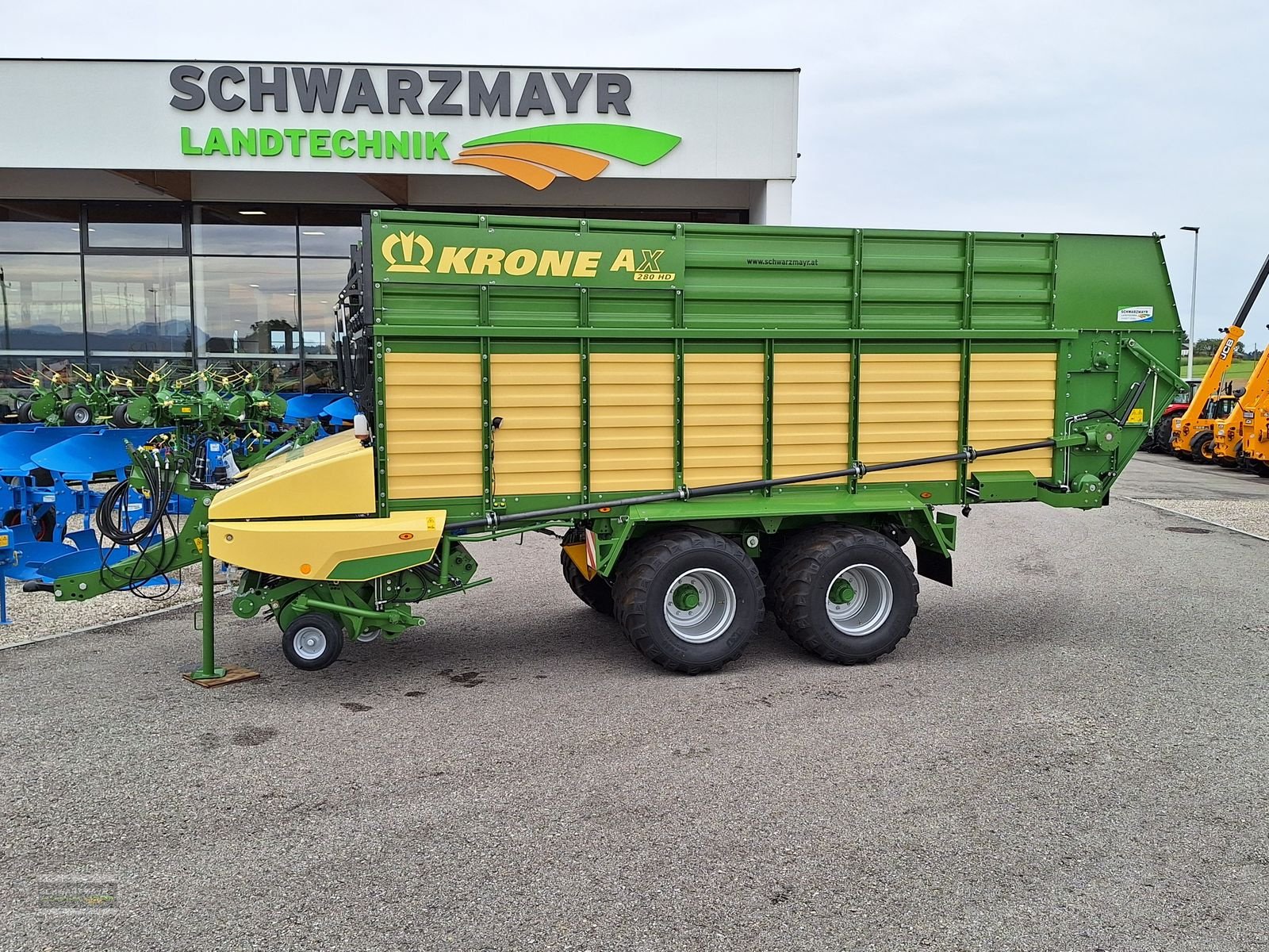 Ladewagen of the type Krone AX 280 D HD, Neumaschine in Gampern (Picture 3)