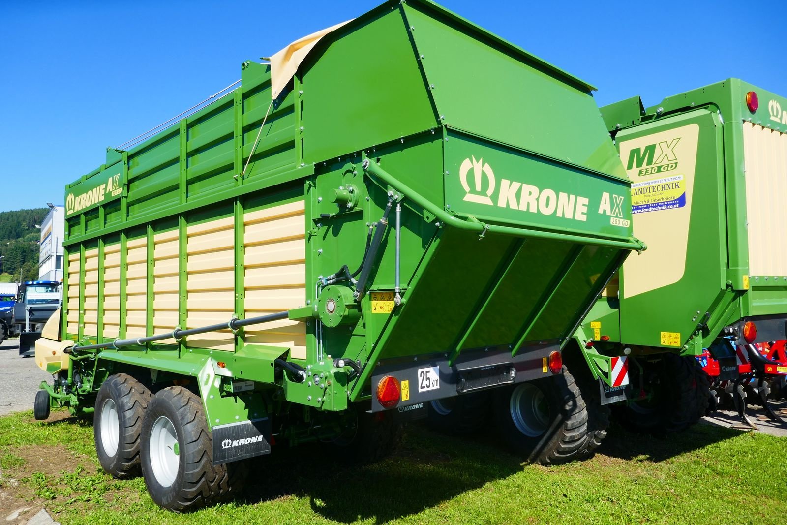 Ladewagen tip Krone AX 280 GD, Gebrauchtmaschine in Villach (Poză 11)