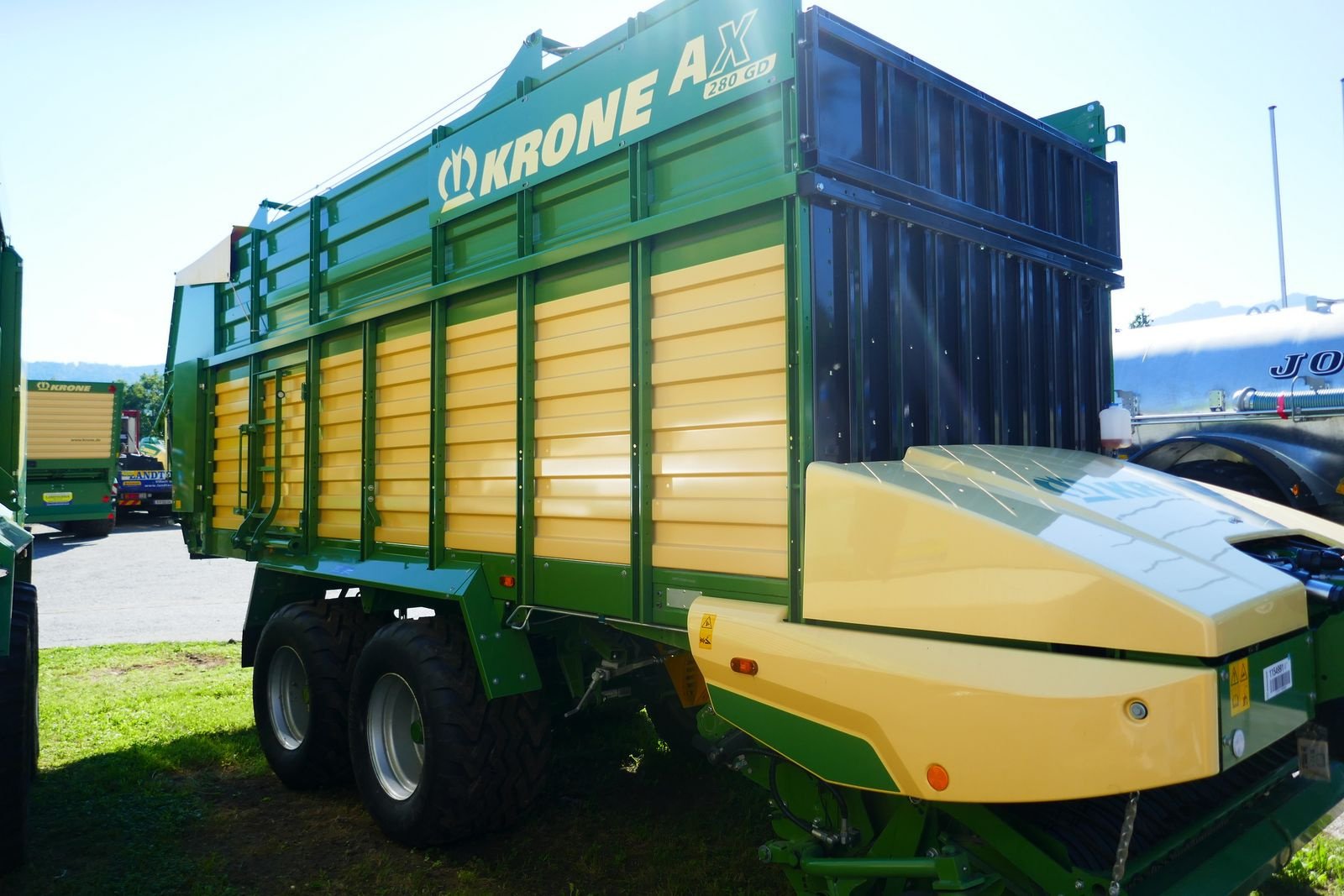 Ladewagen tip Krone AX 280 GD, Gebrauchtmaschine in Villach (Poză 8)