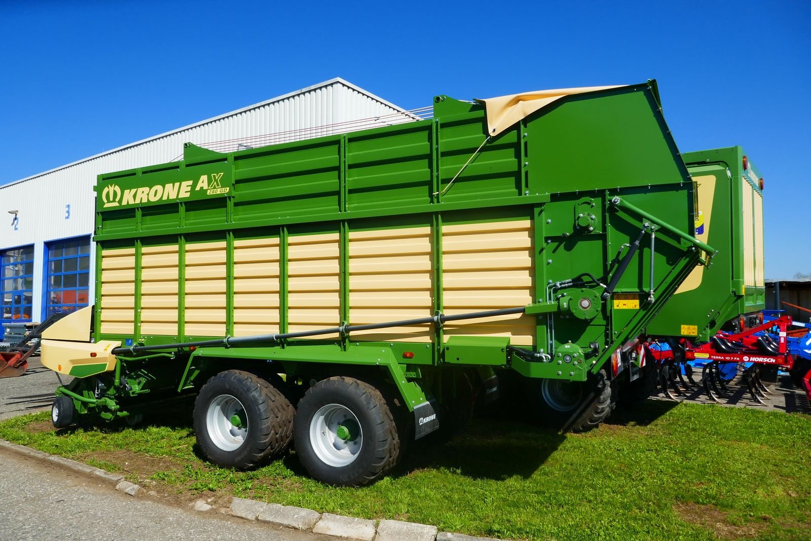 Ladewagen tip Krone AX 280 GD, Gebrauchtmaschine in Villach (Poză 2)