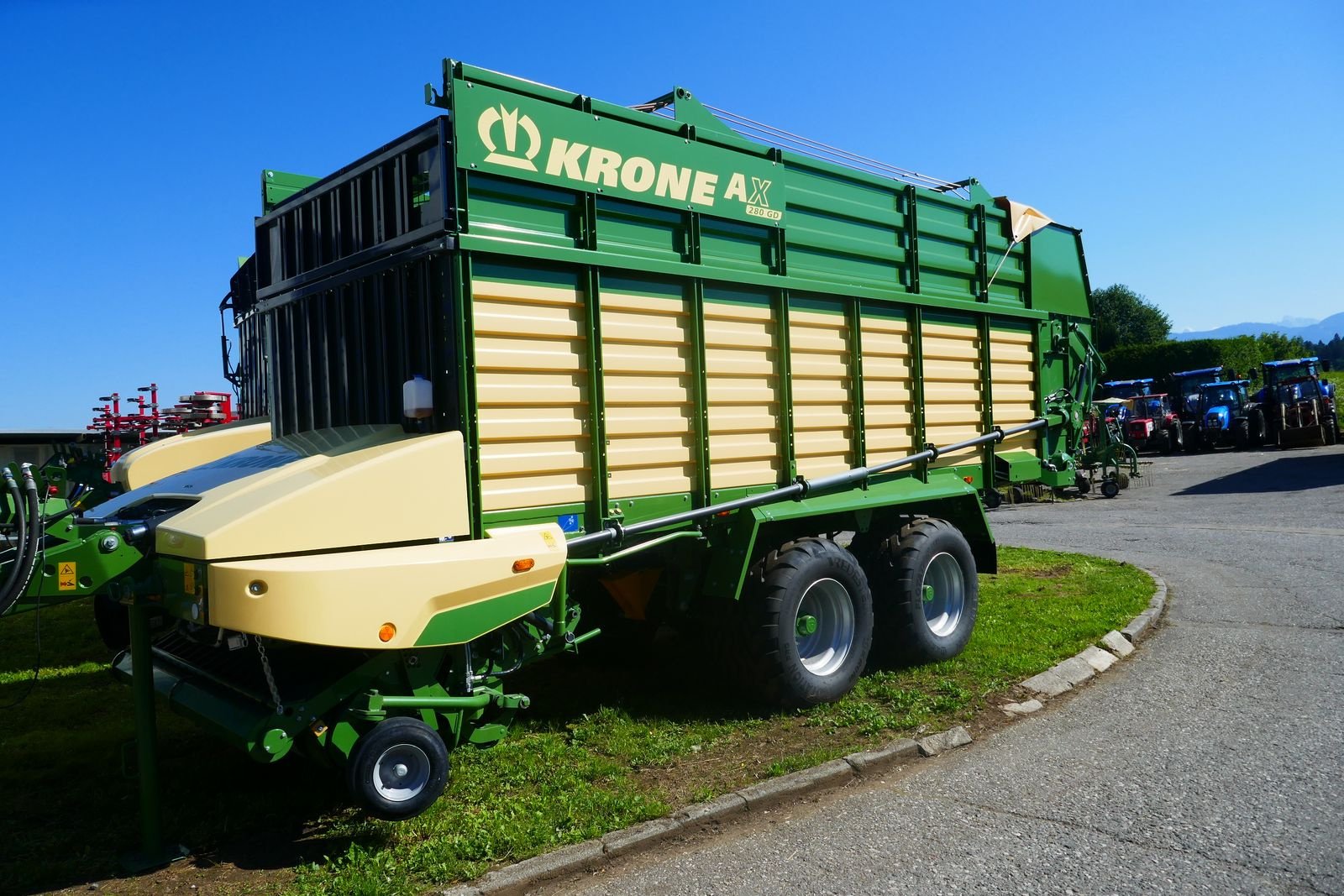 Ladewagen tip Krone AX 280 GD, Gebrauchtmaschine in Villach (Poză 1)