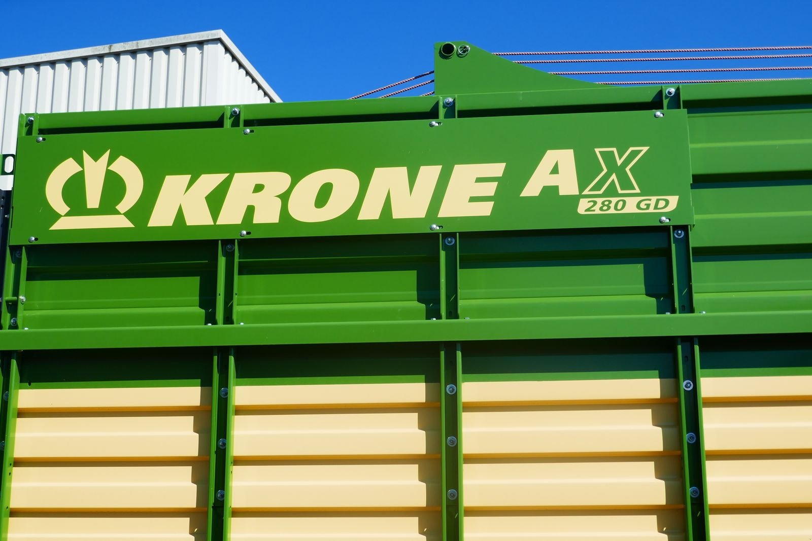 Ladewagen tip Krone AX 280 GD, Gebrauchtmaschine in Villach (Poză 3)