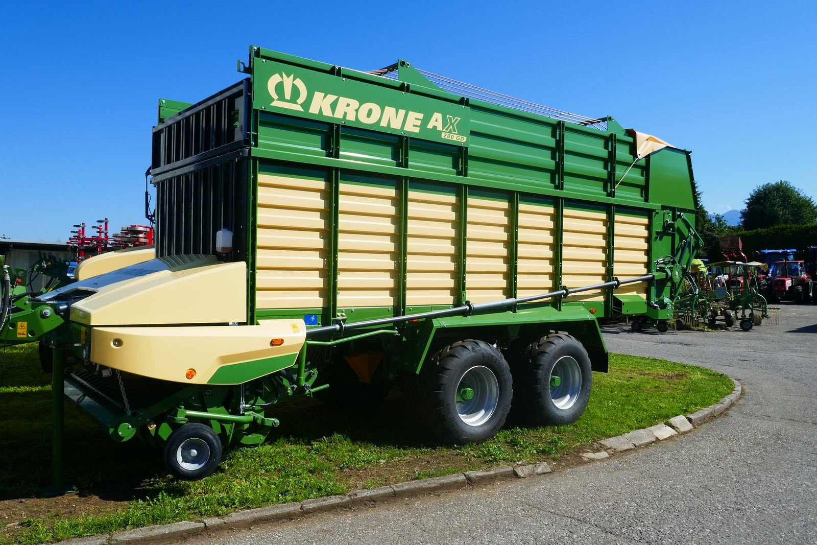 Ladewagen tip Krone AX 280 GD, Gebrauchtmaschine in Villach (Poză 14)