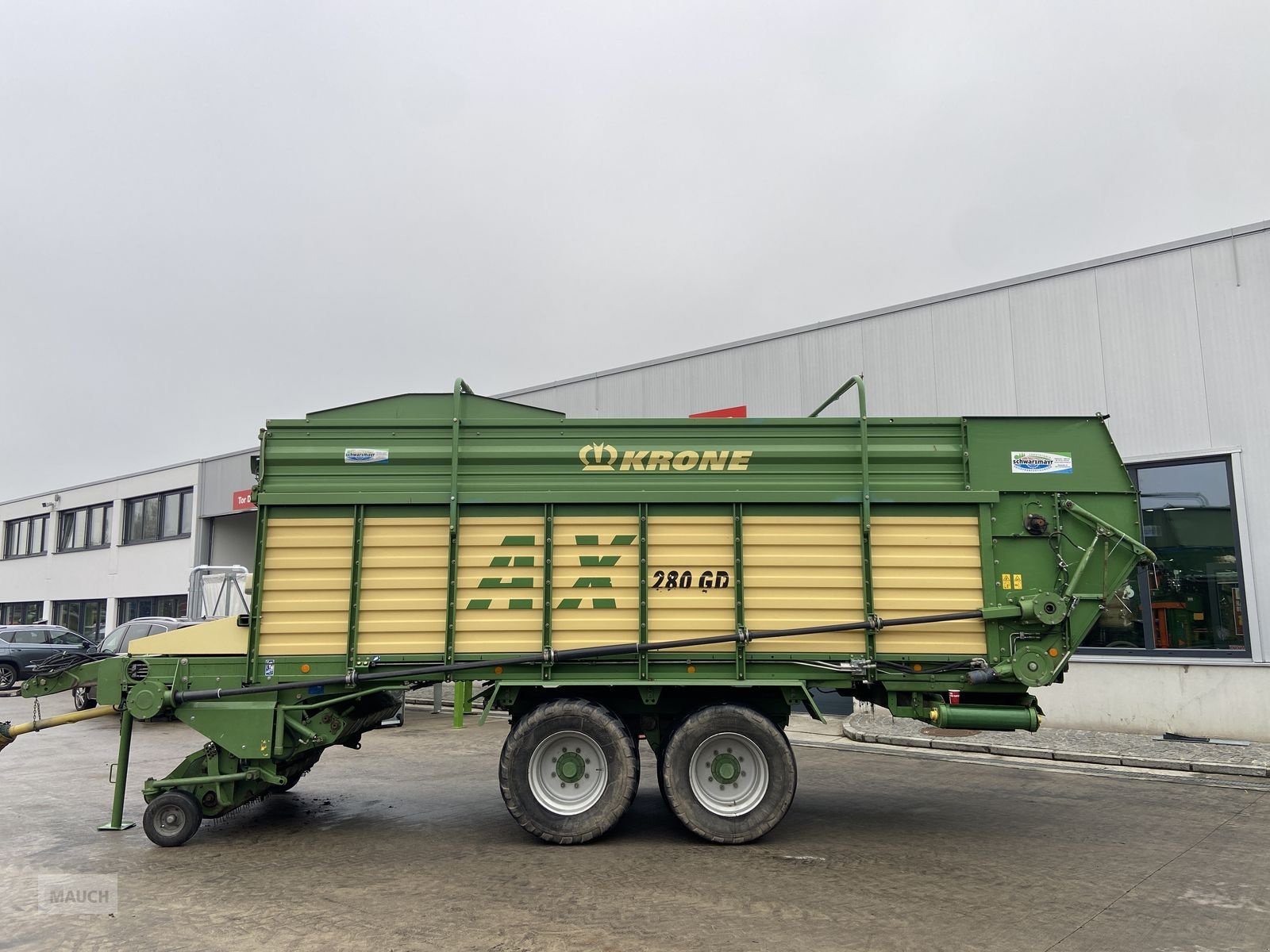 Ladewagen of the type Krone AX 280 GD, Gebrauchtmaschine in Burgkirchen (Picture 7)