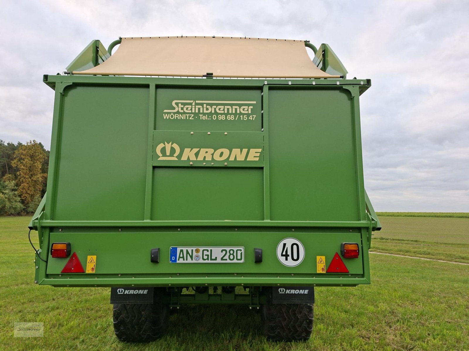 Ladewagen типа Krone AX 280 GL, Gebrauchtmaschine в Wörnitz (Фотография 3)