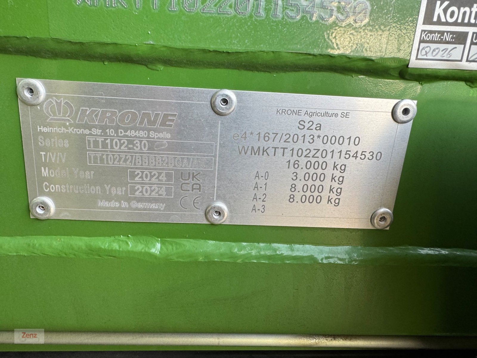 Ladewagen des Typs Krone AX 310 HL, Neumaschine in Gars (Bild 13)