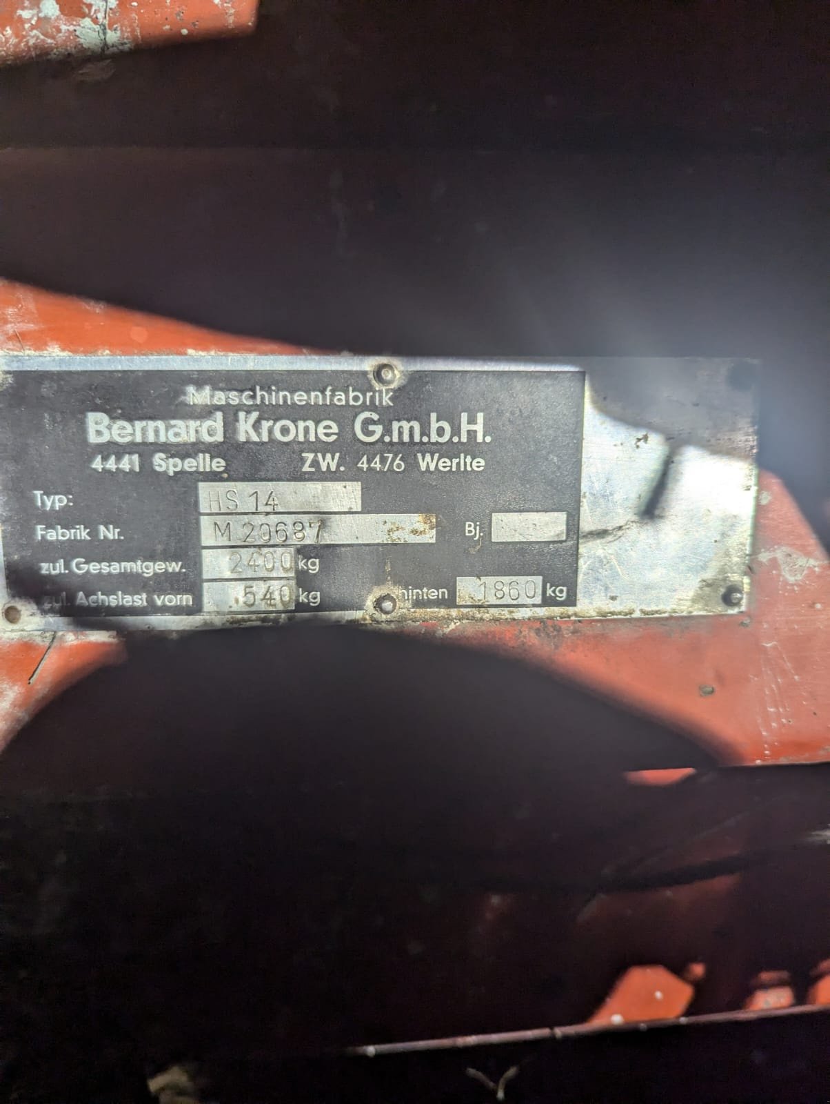 Ladewagen tipa Krone HS 14, Gebrauchtmaschine u Unterammergau (Slika 4)