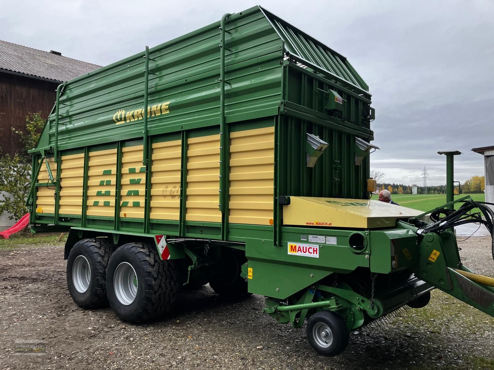 Ladewagen des Typs Krone Krone AX 280 GL, Gebrauchtmaschine in Aurolzmünster (Bild 8)