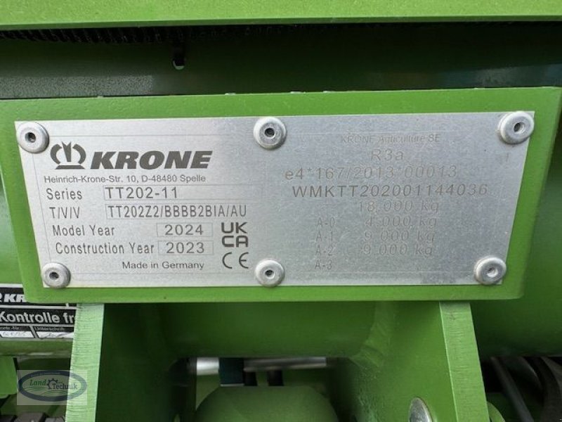 Ladewagen of the type Krone MX 330 GD, Neumaschine in Münzkirchen (Picture 18)
