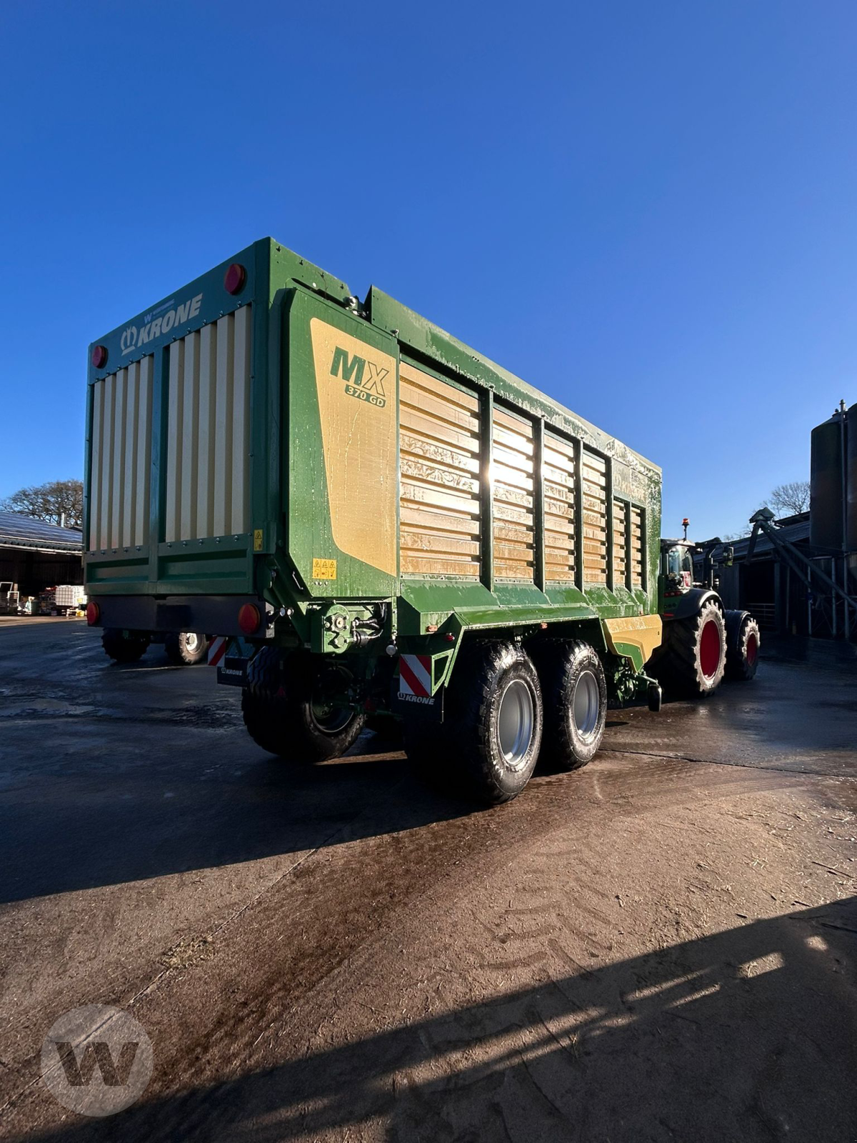 Ladewagen des Typs Krone MX 370 GD, Gebrauchtmaschine in Husum (Bild 2)