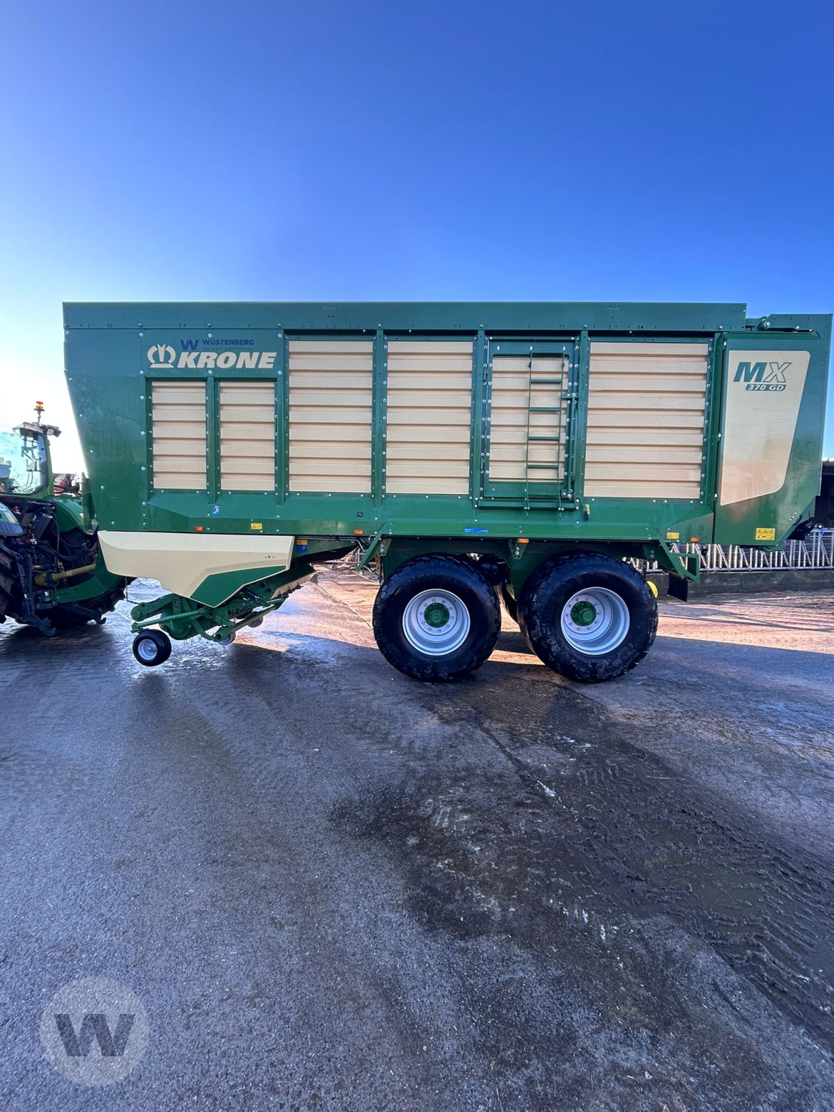 Ladewagen des Typs Krone MX 370 GD, Gebrauchtmaschine in Husum (Bild 3)