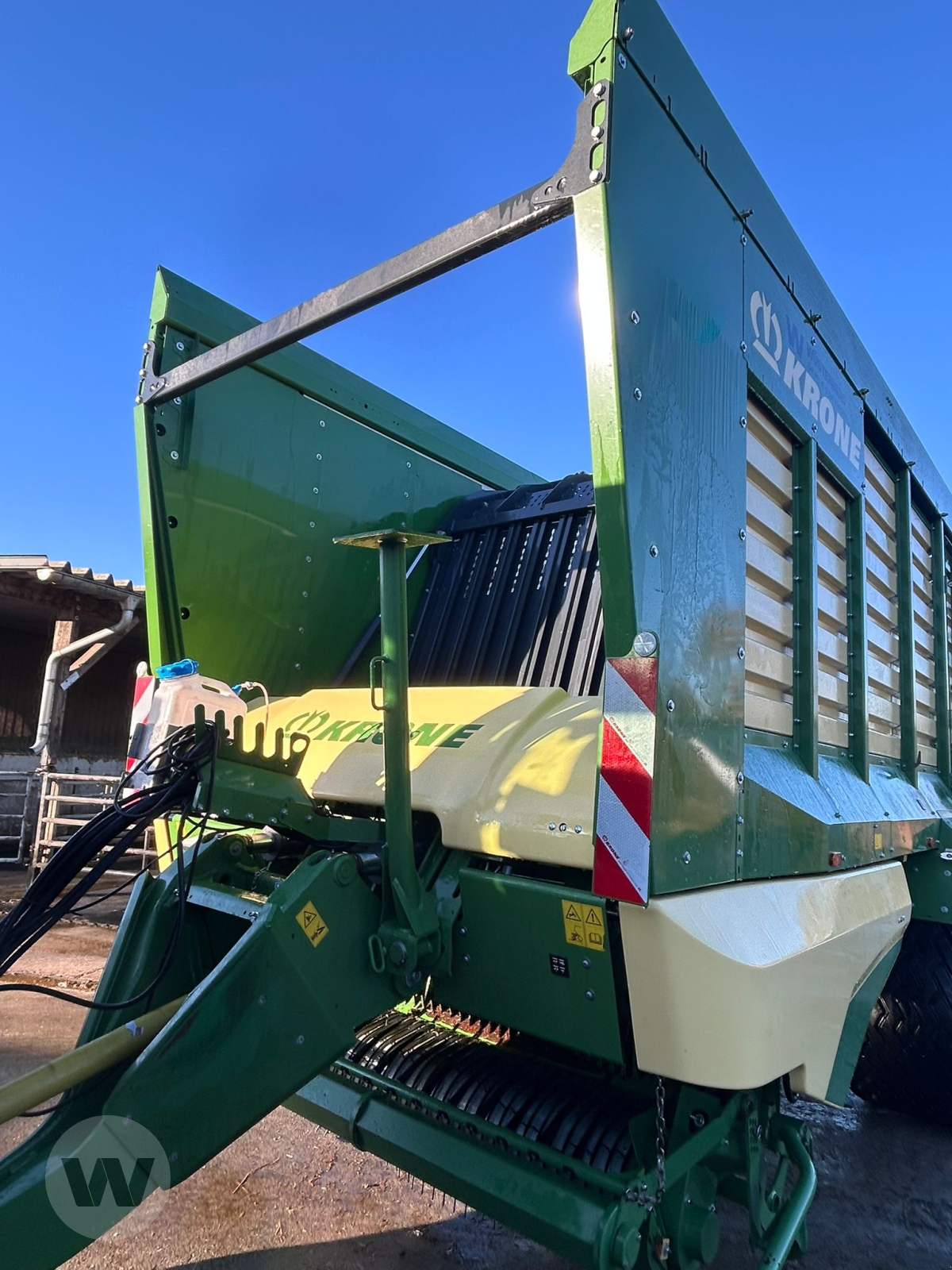 Ladewagen des Typs Krone MX 370 GD, Gebrauchtmaschine in Husum (Bild 4)